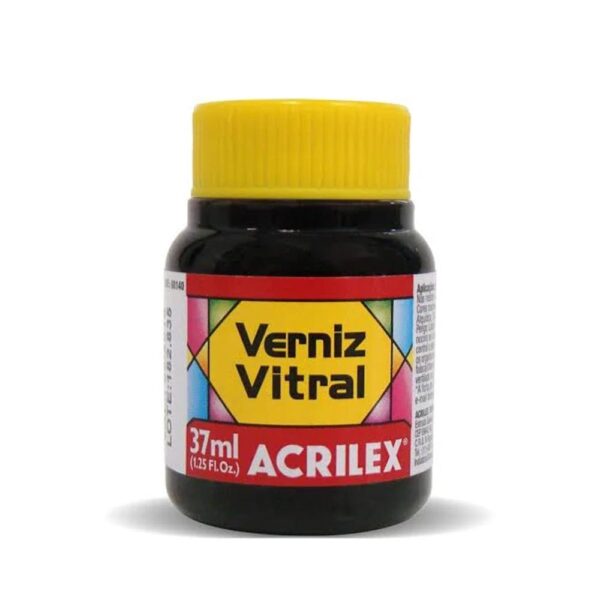 Verniz Vitral 37 ml Vermelho Fogo 507 Acrilex