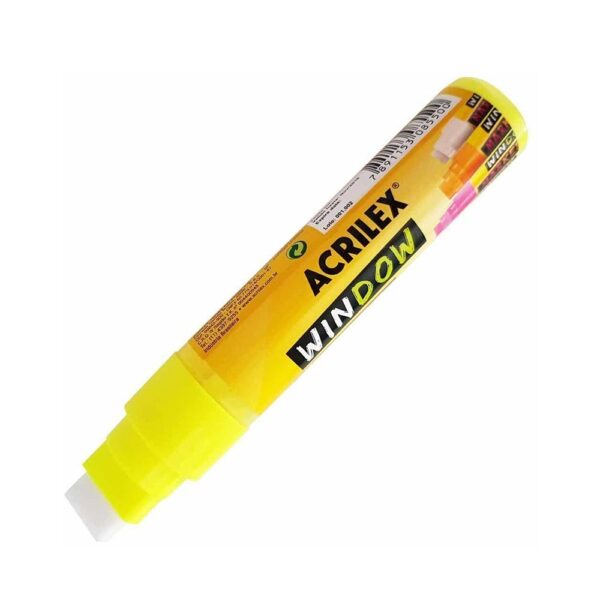 Caneta Marcador Para Vidro Window Marker Amarelo Acrilex - Image 3