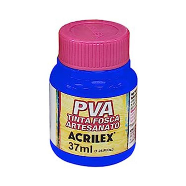 Tinta Pva Fosca Artesanato 37ml Azul Ultramar 543 Acrilex