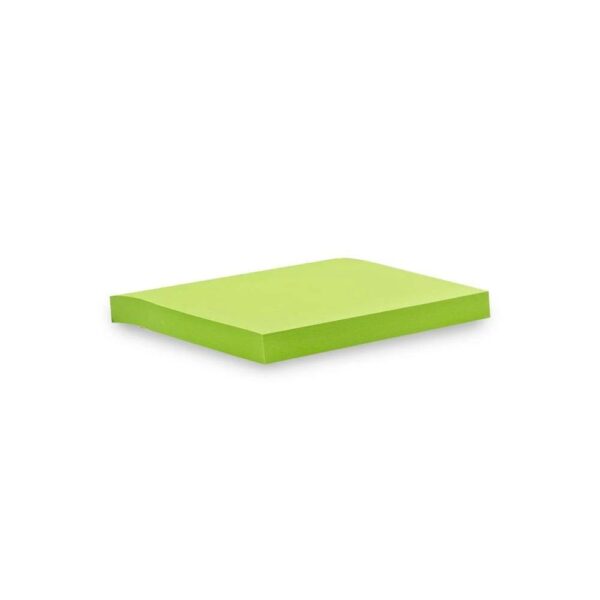 Bloco Adesivo Verde Neon 76mmx102mm 100 Folhas Maxprint - Image 2