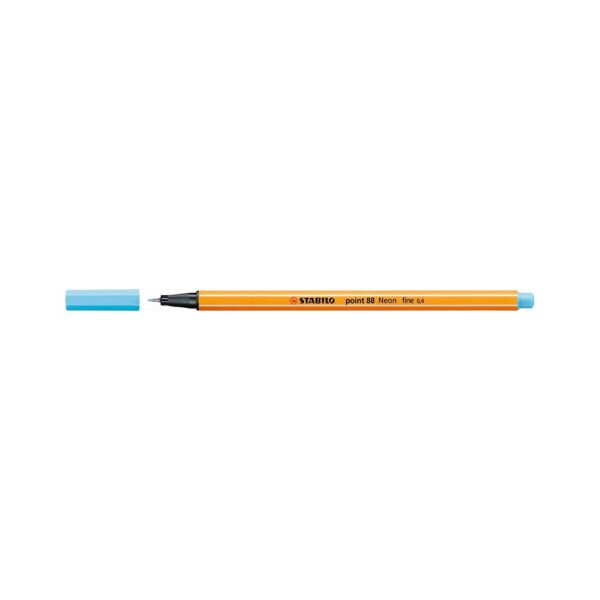 Caneta Point 88 Azul Neon Stabilo - Image 3