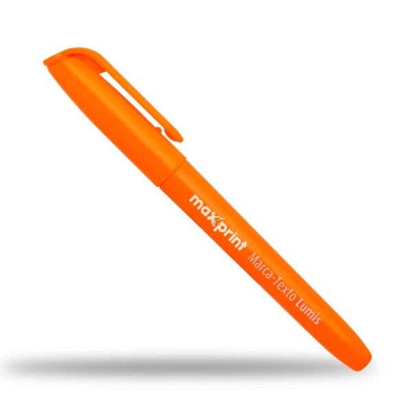 Caneta marca Texto Lumis Laranja Maxprint - Image 4