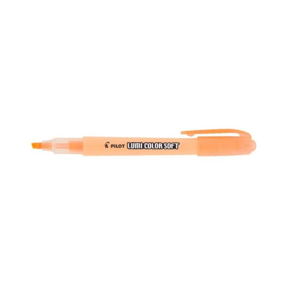 Marca-Texto Laranja Pastel Lumi Color Soft Pilot - Image 2