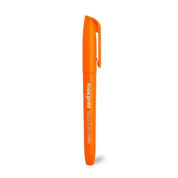 Caneta marca Texto Lumis Laranja Maxprint