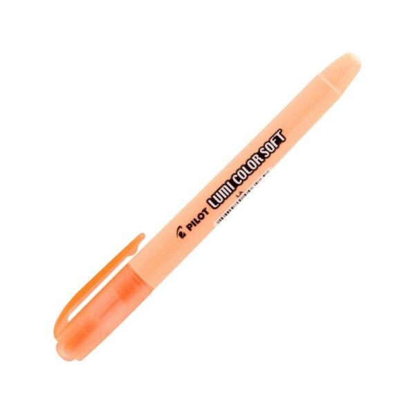 Marca-Texto Laranja Pastel Lumi Color Soft Pilot
