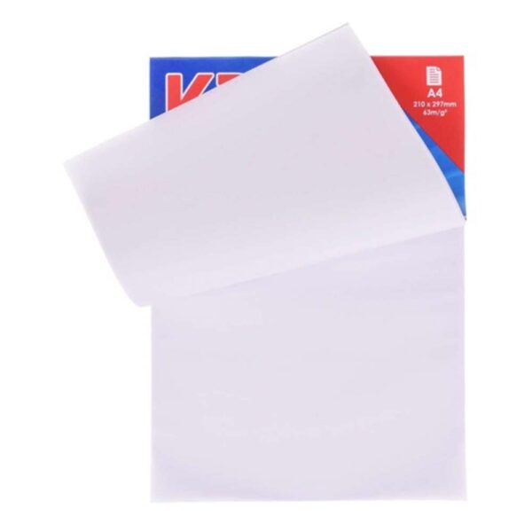 Papel Vegetal Liso A4 C/50 Fls - 63g/M² - Kaz