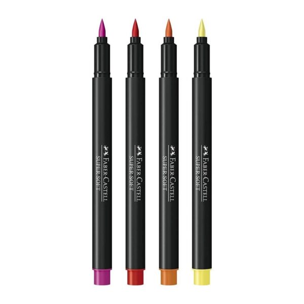 Kit Lettering Supersoft Cores Quentes Faber-Castell - Image 6