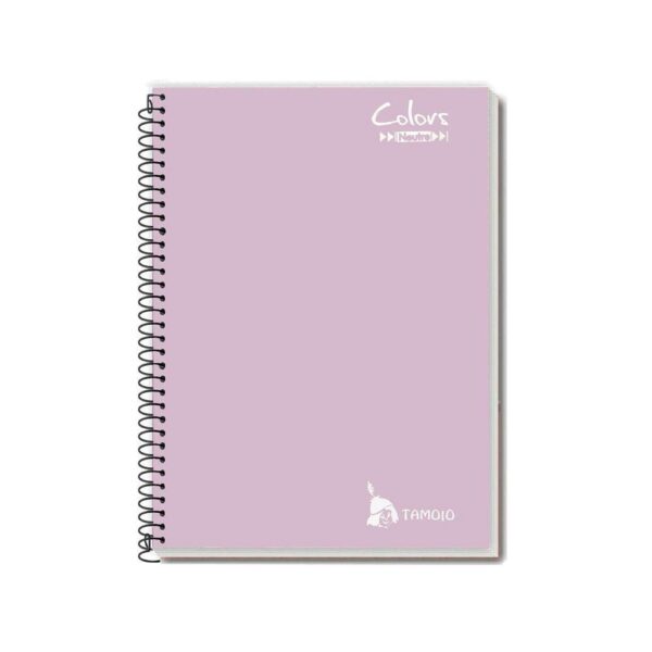 Caderno Universitário 1x1 96 Fls C.D. Colors Lilás Claro Tamoio