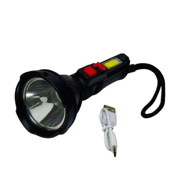 Lanterna Recarregável Led Resistente A Água Flex Gold