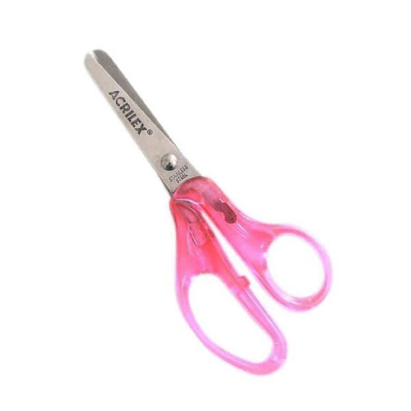 Tesoura Escolar 14 cm Rosa Acrilex - Image 2