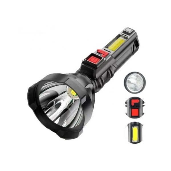 Lanterna Recarregável Led Resistente A Água Flex Gold - Image 5