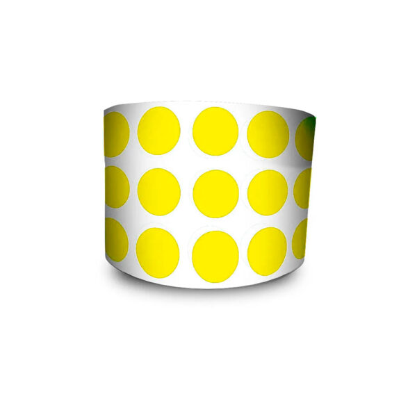 Pimaco Multiuso TP Rolo Amarelo 12mm 4.000 etiquetas Pimaco - Image 4