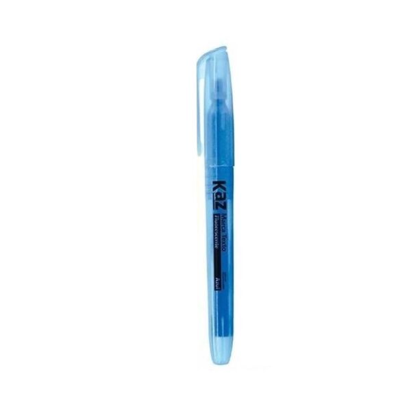 Caneta Pincel marca Texto Fluorescente Ponta Chanfrada Kaz - Image 2