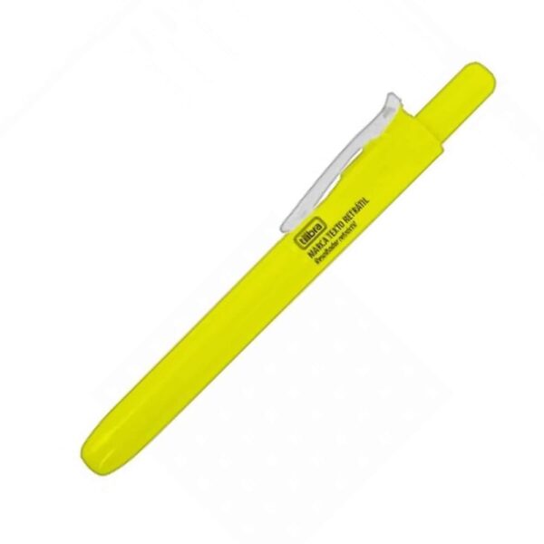 Marca Texto Retrátil Amarelo Neon Tilibra - Image 4