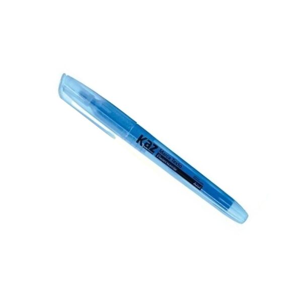 Caneta Pincel marca Texto Fluorescente Ponta Chanfrada Kaz - Image 4