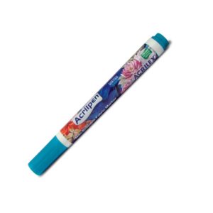 Caneta Para Tecido Azul Celeste Acrilex