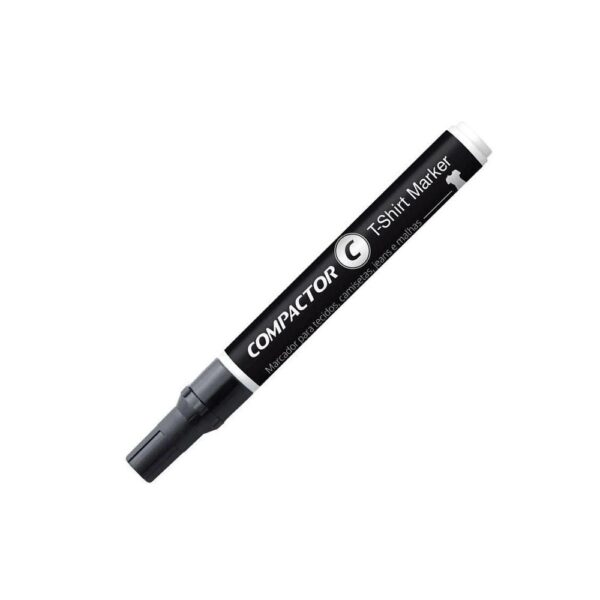 Caneta Marcadora Para Tecidos SHIRT- Preto