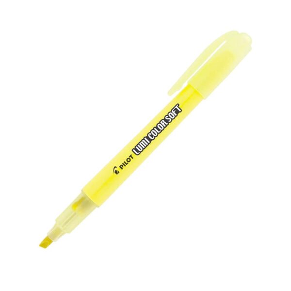 Marca-Texto Amarelo Pastel Lumi Color Soft Pilot