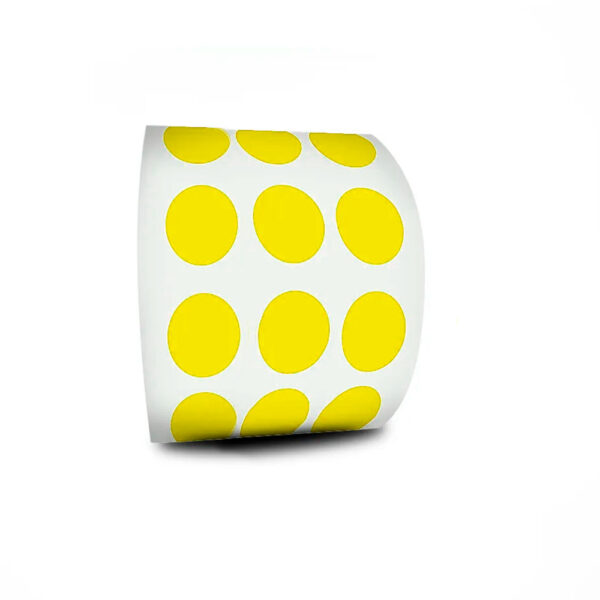 Pimaco Multiuso TP Rolo Amarelo 12mm 4.000 etiquetas Pimaco