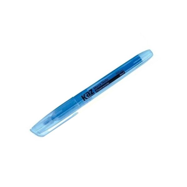 Caneta Pincel marca Texto Fluorescente Ponta Chanfrada Kaz - Image 3