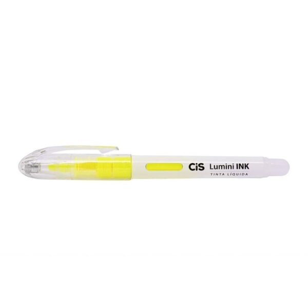Pincel Marca texto Lumini ink Amarelo