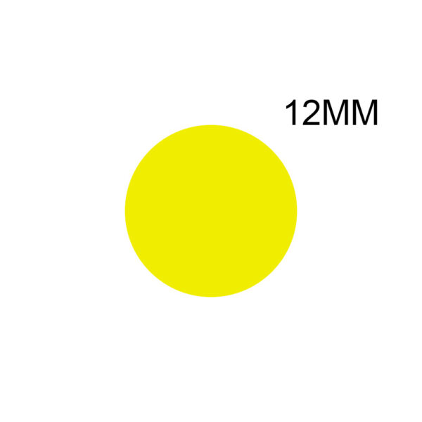 Pimaco Multiuso TP Rolo Amarelo 12mm 4.000 etiquetas Pimaco - Image 2