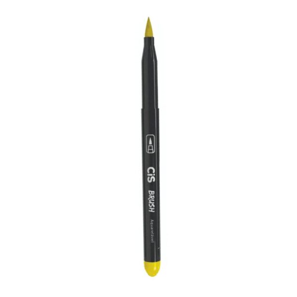 Caneta Brush Amarelo Aquarelável Cis - Image 3