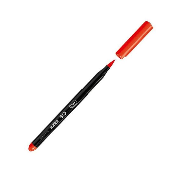 Caneta Brush Vermelho Aquarelável Cis - Image 4