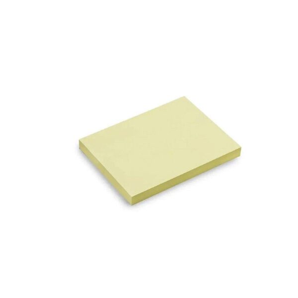 Bloco Adesivo 76mm X 102mm Amarelo 100 Folhas Maxprint - Image 3