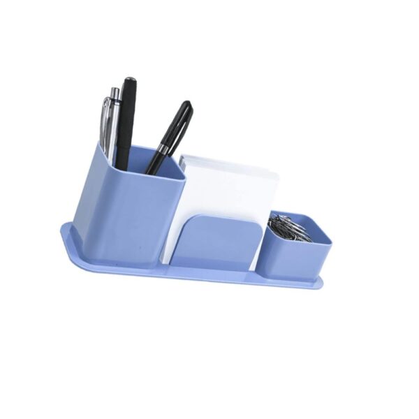 Porta Canetas Clips Lembrete Azul Claro Dello - Image 5