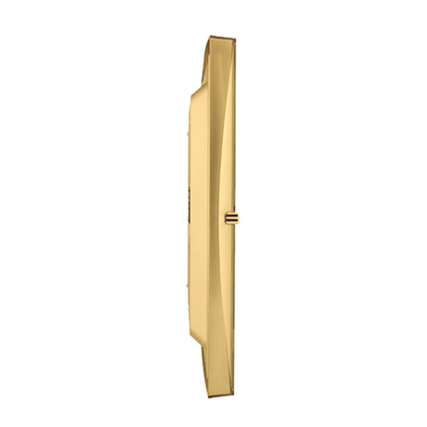 Relógio De Parede 35cm Dourado Claro Herweg - Image 5