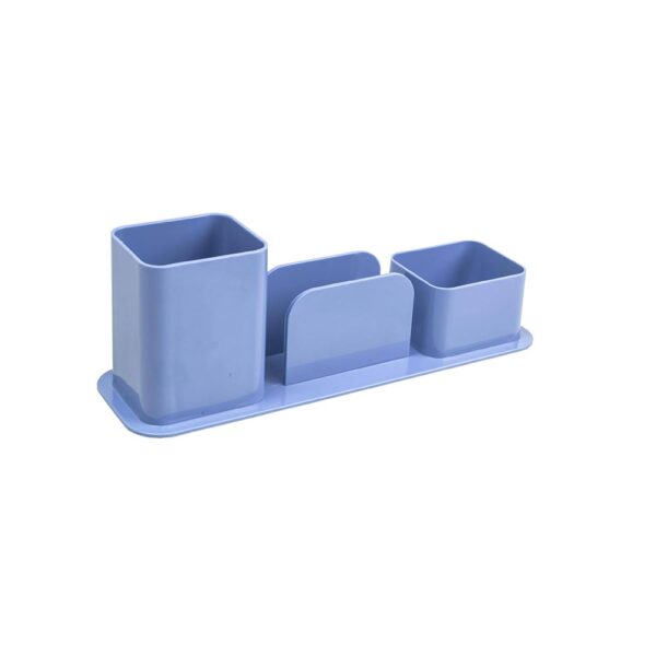 Porta Canetas Clips Lembrete Azul Claro Dello