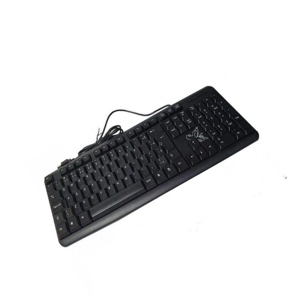 Teclado Padrão Preto Usb Maxprint - Image 4