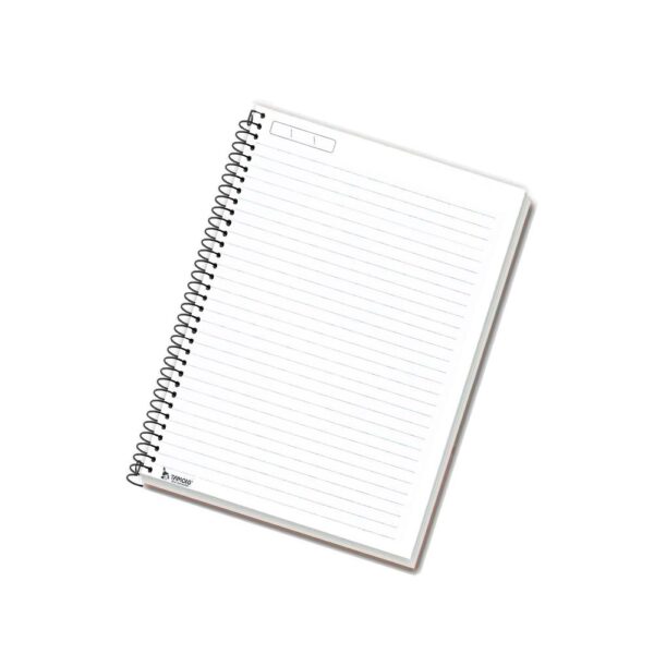 Caderno Universitário Espiral 200fls Rosa Pastel Tamoio - Image 5