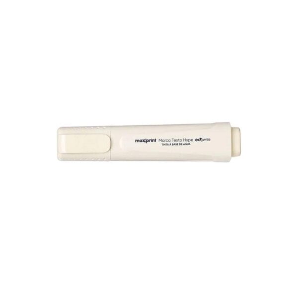 Marcador de texto Ecowrite Hype Pastel Amarelo Claro Maxprint