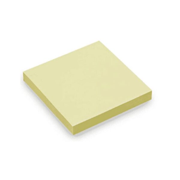Bloco Adesivo 76mm X 76mm Amarelo 100 Folhas Maxprint - Image 3