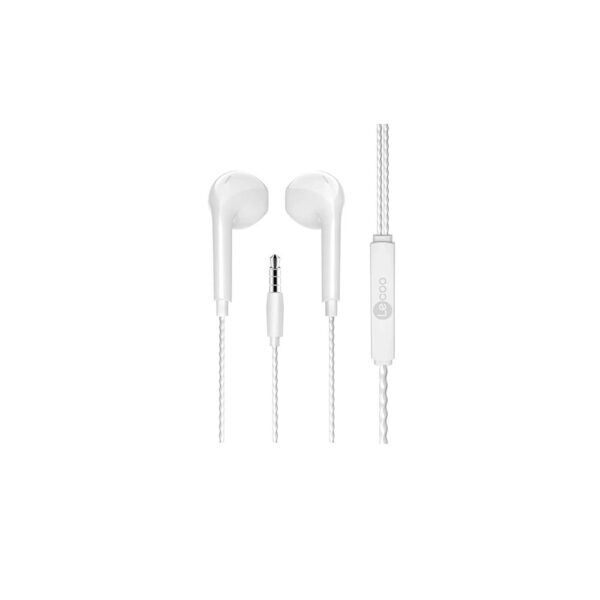 Fone De Ouvido Intra-auricular EH104 Branco Lecoo