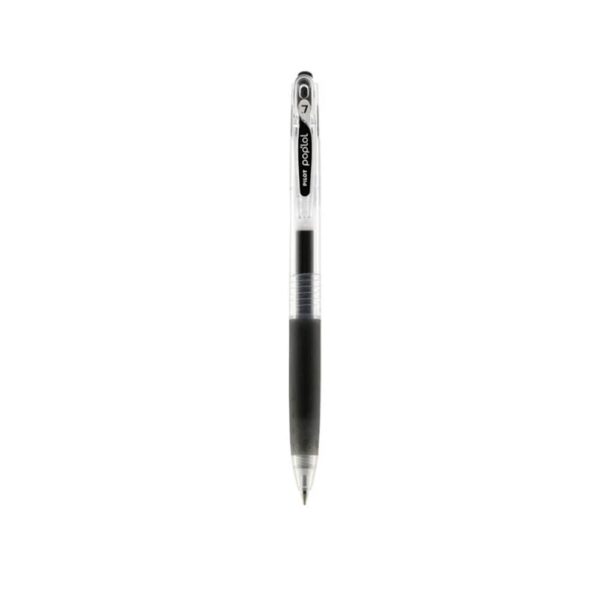 Caneta Gel Poplol Cores Variadas Preto Pilot