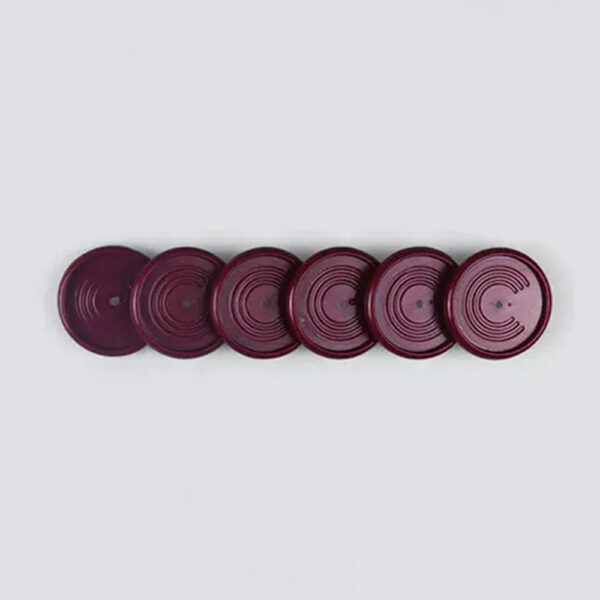 Disco G + Elástico Vinho Bordo 31mm Para Caderno Inteligente - Image 2