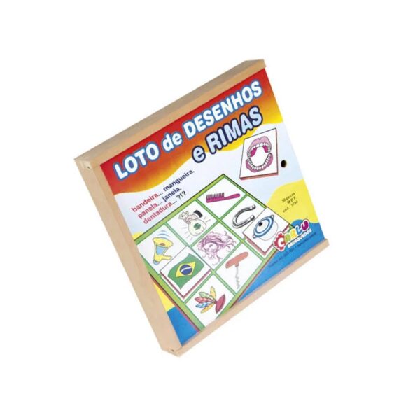 Loto de Desenhos e Rimas  1794 CARLU