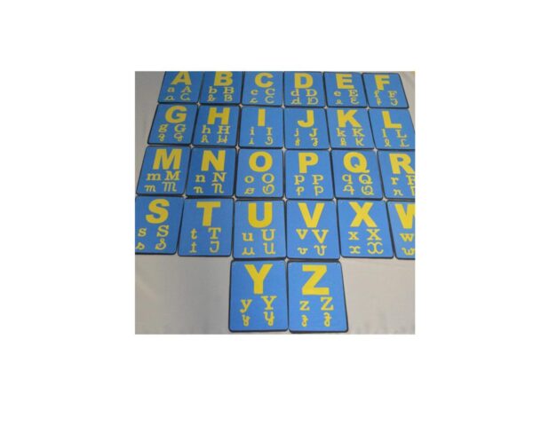 Varal De Letras/ Alfabeto Em Eva 26 Pçs Alfabetização Ever Festy - Image 5