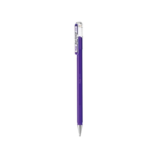 Caneta Gel Mattehop Roller 1,0mm Violeta Pentel - Image 5