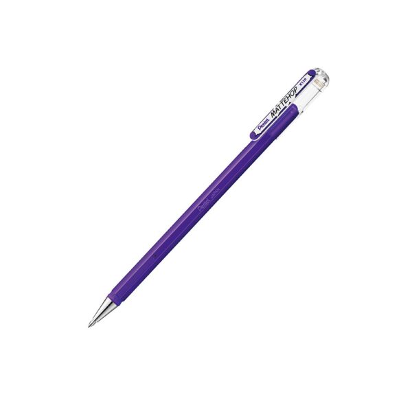 Caneta Gel Mattehop Roller 1,0mm Violeta Pentel - Image 2