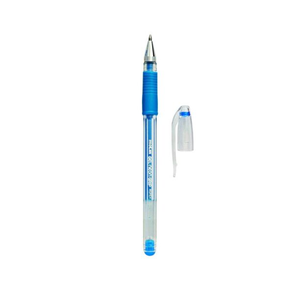 Caneta Gel Grip Neon Azul Molin