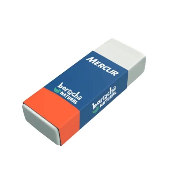 Borracha Natural Branca Com Capa L Mercur