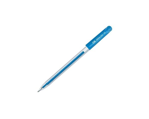 Caneta Glitter Gel 1.0mm Azul Claro Cis - Image 5