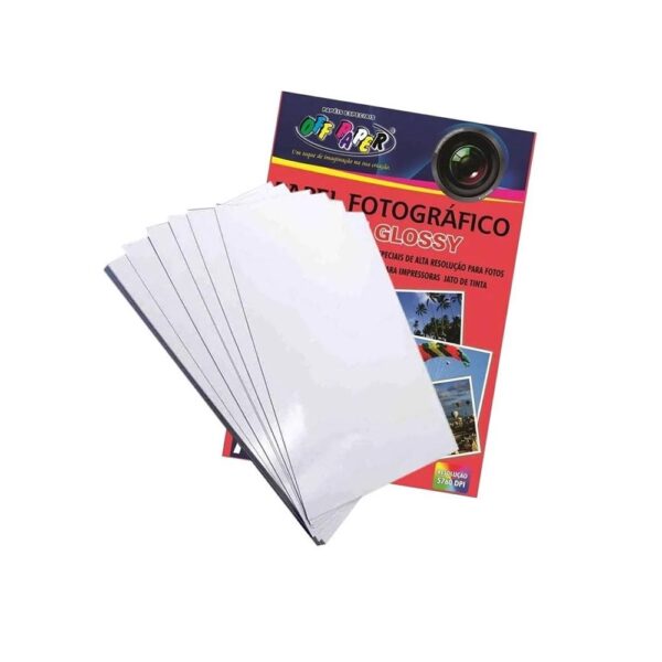 Papel Fotográfico A3 High Glossy 180g 20 Folhas Off Paper - Image 5