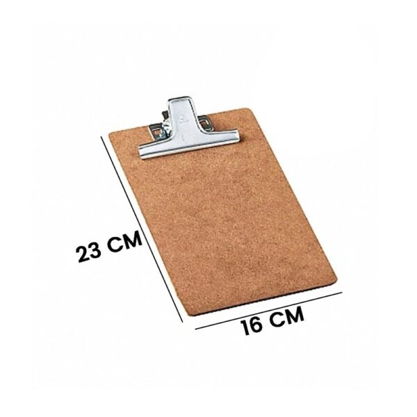 Prancheta Mdf A5 Com Prendedor De Metal Acrimet - Image 3