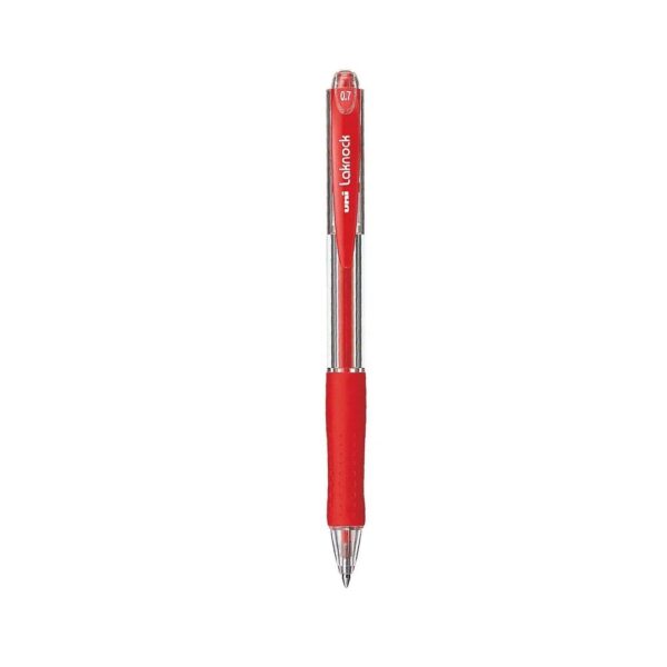 Caneta Esferográfica Laknock SN-100 Vermelha 0.7mm Uni-Ball