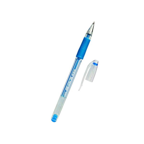 Caneta Gel Grip Neon Azul Molin - Image 3